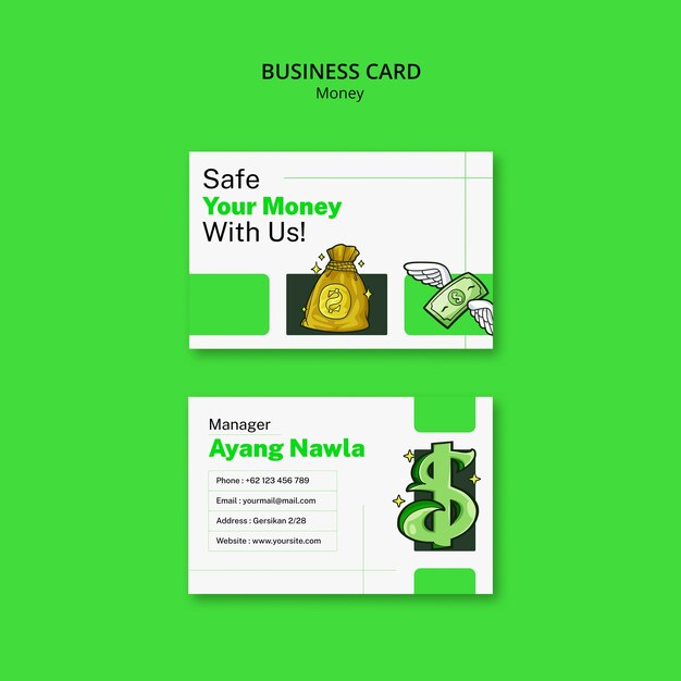 Free PSD | Money template design