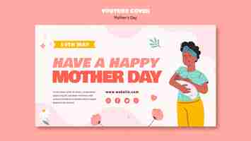 Free PSD mother's day celebration youtube cover