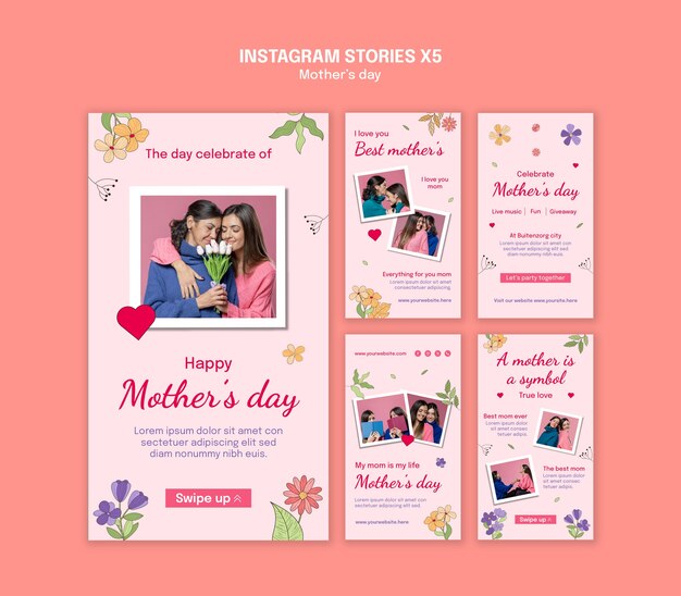 Mother's day template design