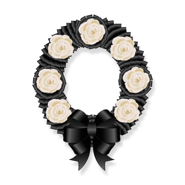 mourning-element-with-white-roses-wreath