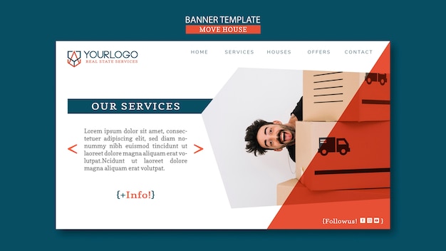 Move house banner template theme