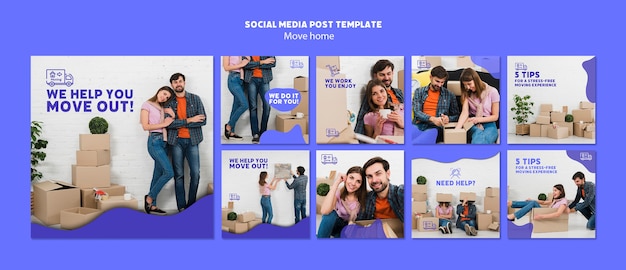 move house social media post template