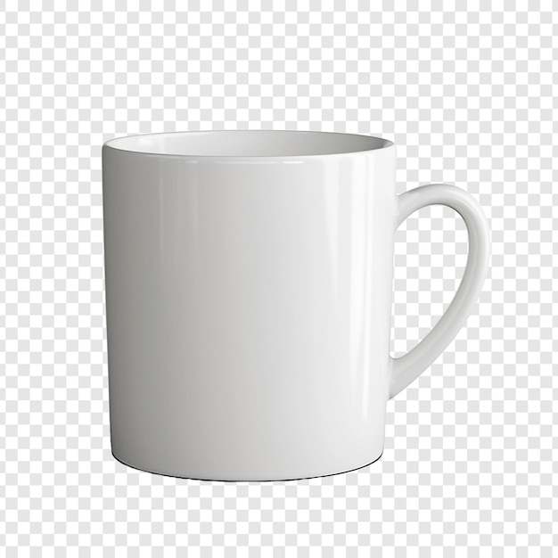 Mug isolated on transparent background