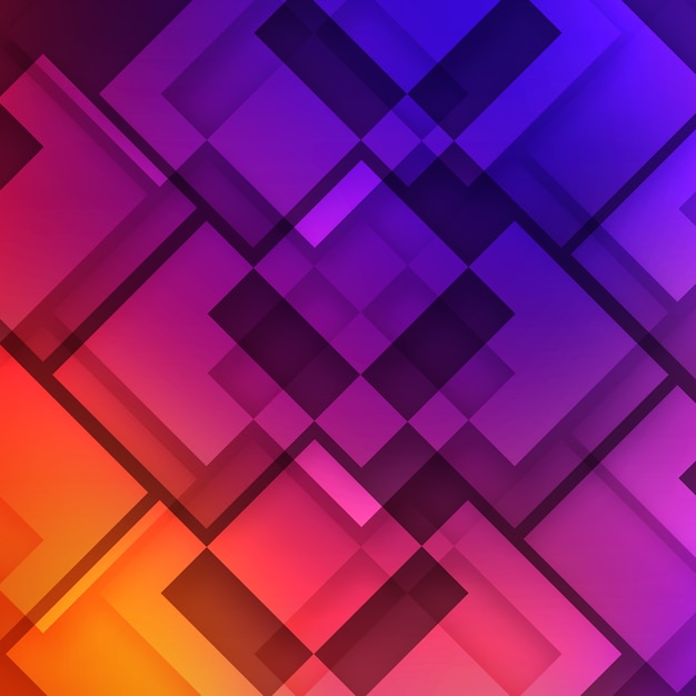 Multicolor geometric background