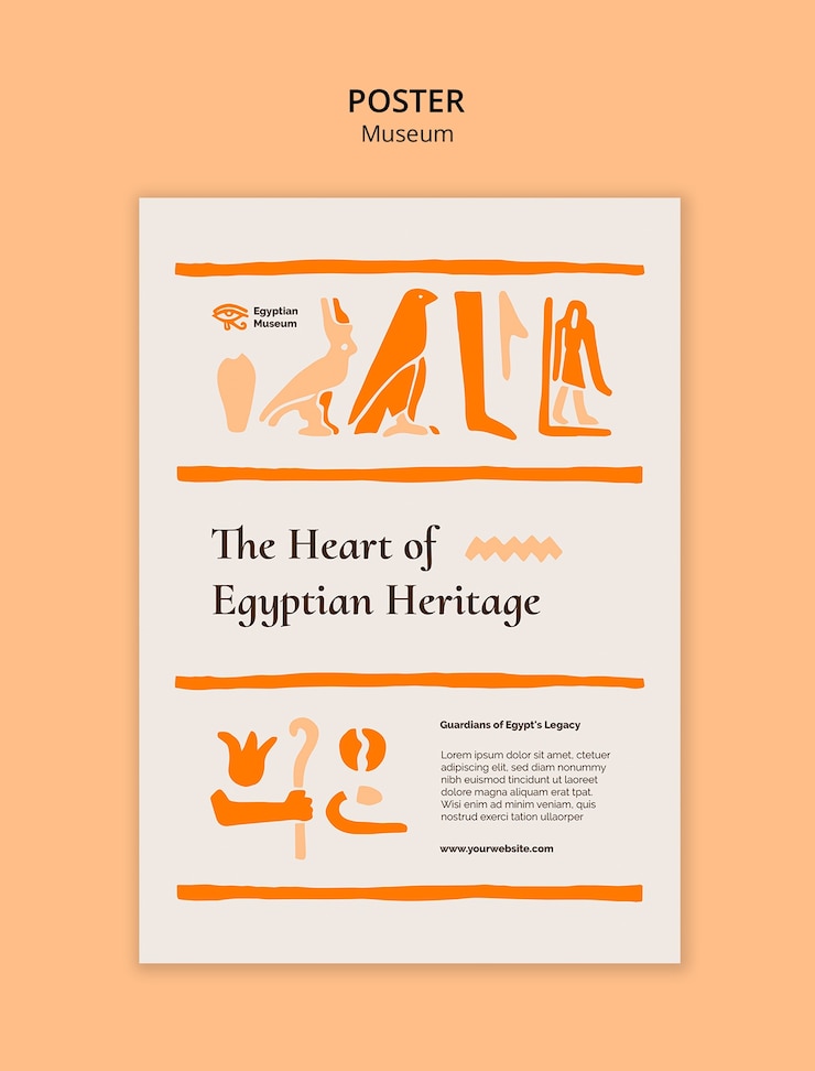 Free PSD museum template design