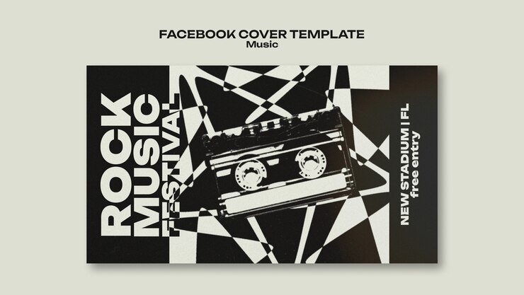 Free PSD music design template