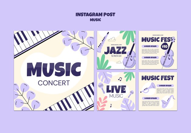 music entertainment  instagram posts