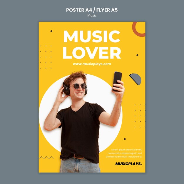 music for everyone print template