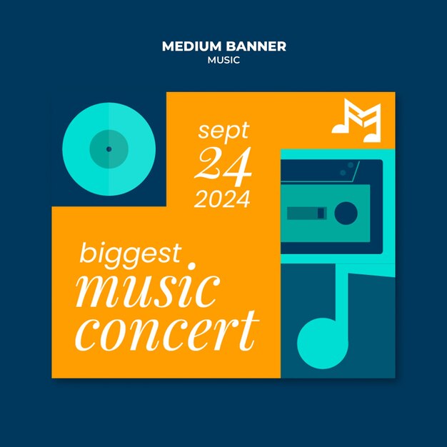 music festival event template