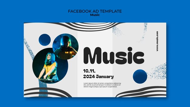Music template design