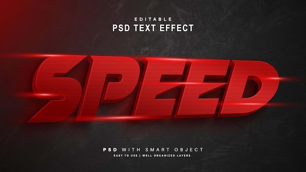 Free PSD name text effect