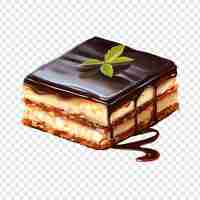 Free PSD nanaimo bars isolated on transparent background