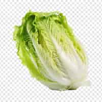 Free PSD napa cabbage isolated on transparent background