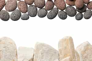 Free PSD natural stones isolated