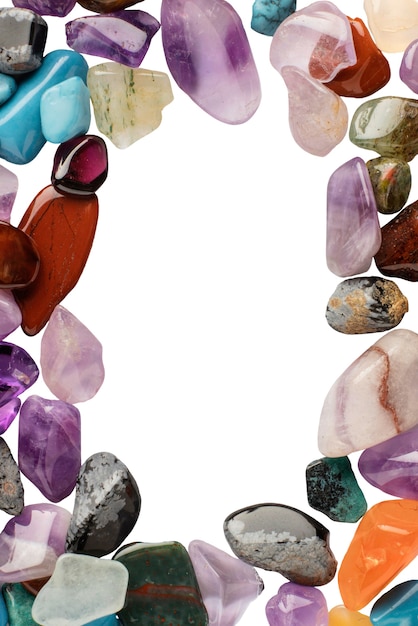 Natural stones isolated