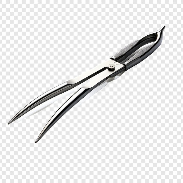 Free PSD needle nose pliers isolated on transparent background