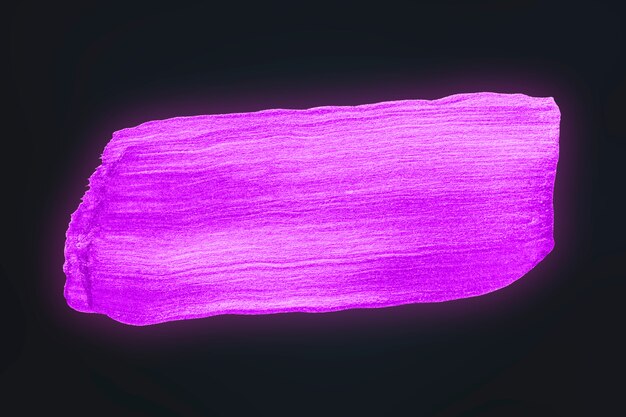 Neon purple brush stroke background