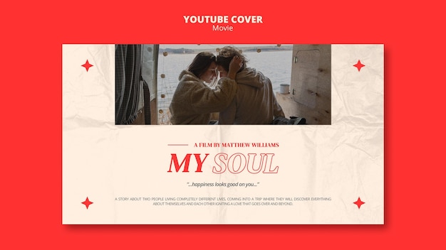 Free PSD new film youtube cover