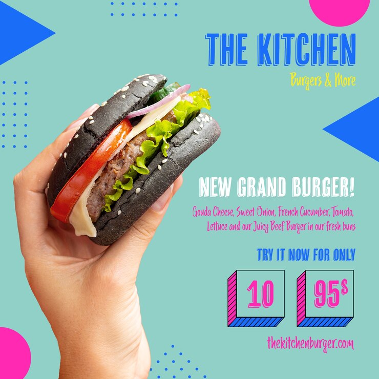 मुफ़्त PSD new grand burger kitchen menu