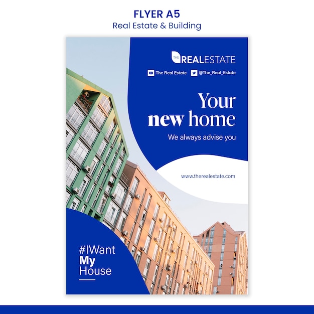new home flyer template