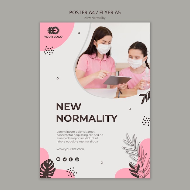 new normality poster design
