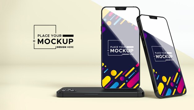 New phone pack mock-up