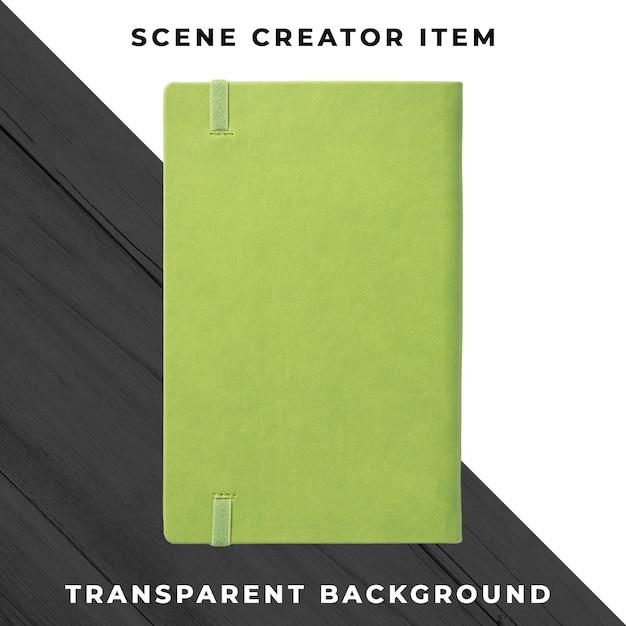 Notebook object transparent psd