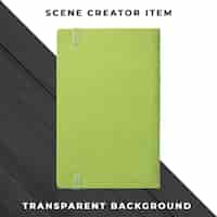 Free PSD notebook object transparent psd