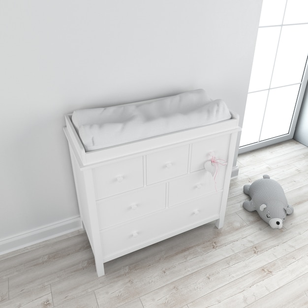 Free PSD nursery furniture