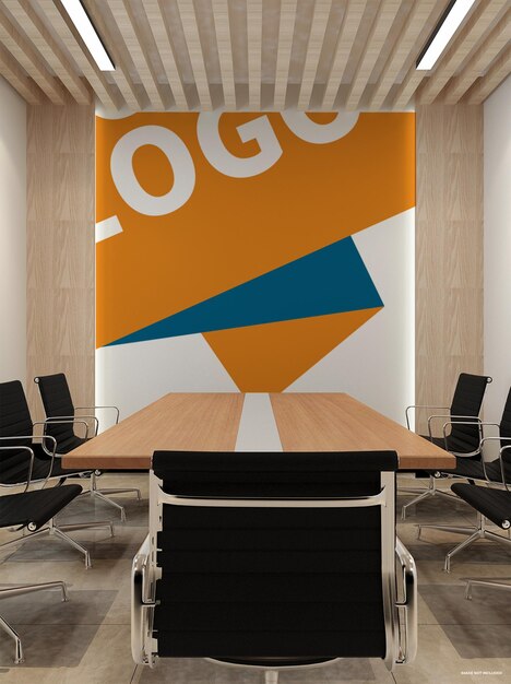 Office board mockup