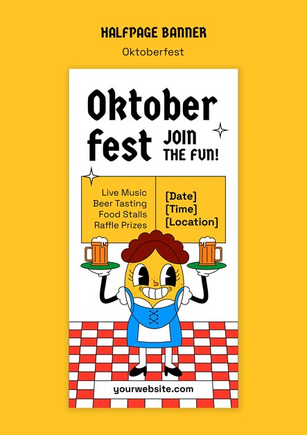 oktoberfest celebration template
