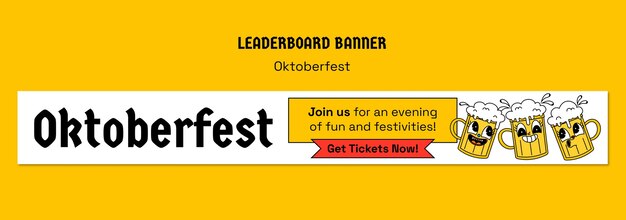 oktoberfest celebration template