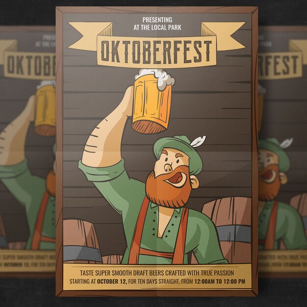 Шаблон Flyer Oktoberfest