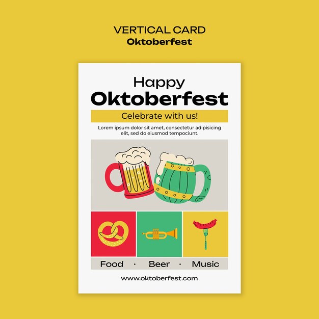 oktoberfest template design