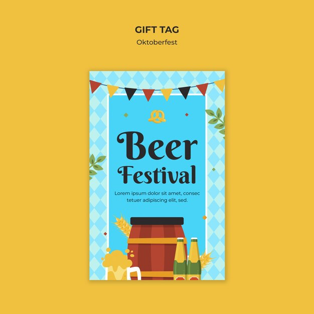 Oktoberfest template design