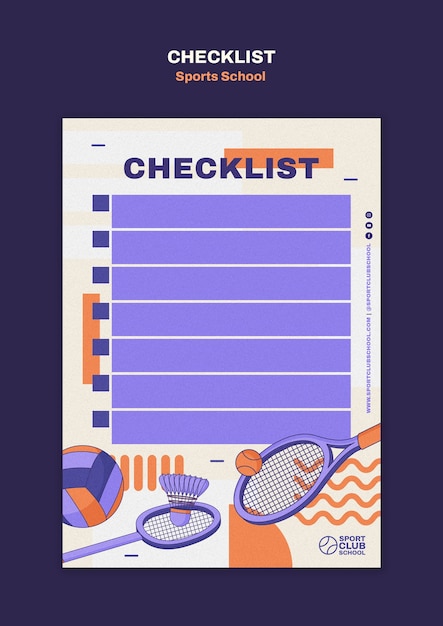 無料PSD オリンピックスポーツ学校のテンプレート
