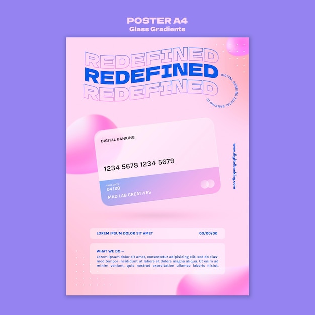 Online banking print template