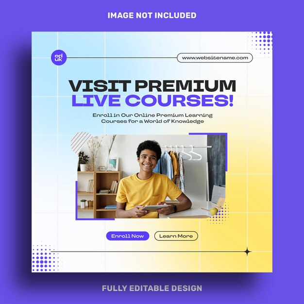 Online Courses Instagram Post Collection