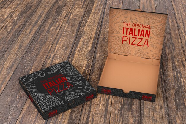 Pizza Box Mockups Free Vectors Stock Photos Psd