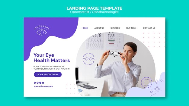 Ophthalmologist  design template