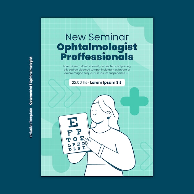 Ophthalmologist template design