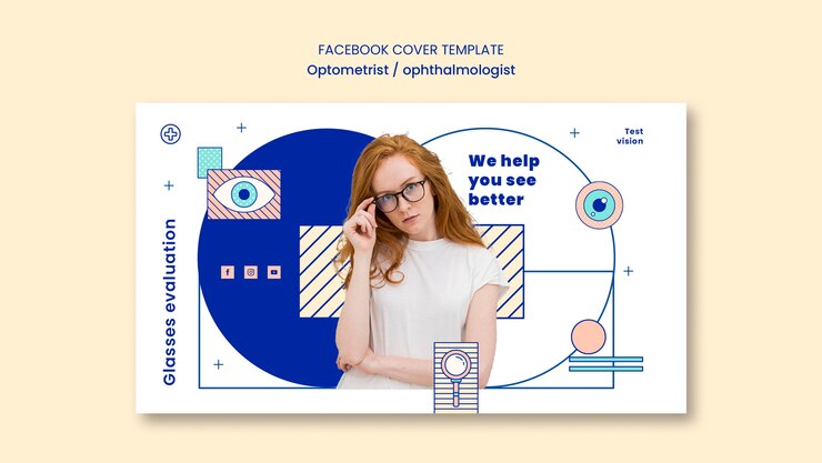 Free PSD optometrist template design