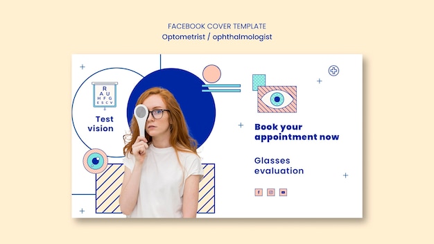 Free PSD optometrist template design