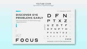 Free PSD optometrist template design