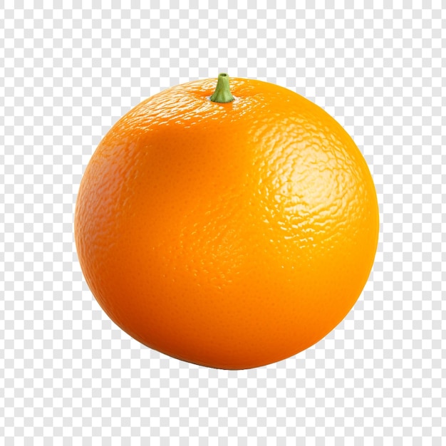 Бесплатный PSD Оранжевые фрукты, изолированные на прозрачном фоне
