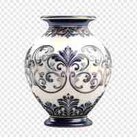 Free PSD ornamental vase isolated on transparent background