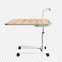 Free PSD overbed table