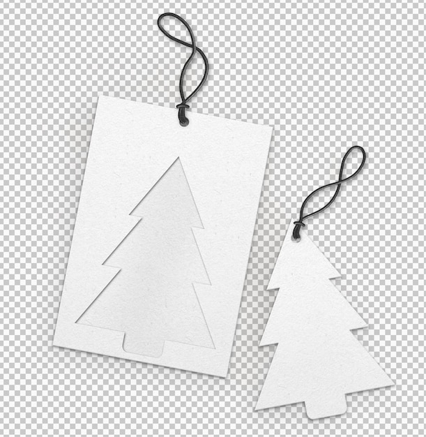 Pack of Christmas Labels – Free PSD Templates for Download