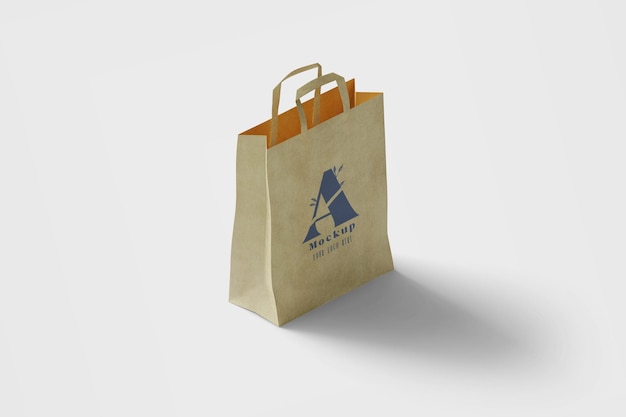 Paper bag mock-up