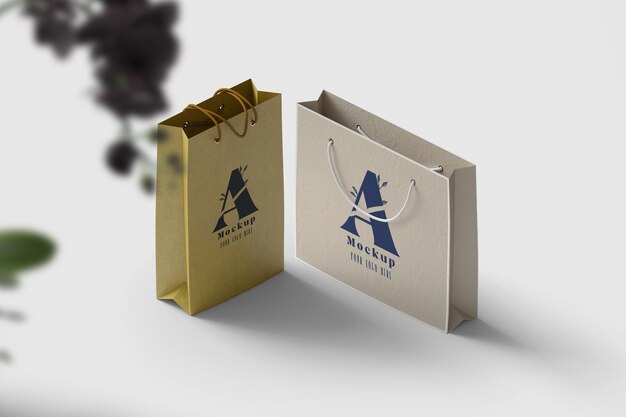 Paper bag mock-up